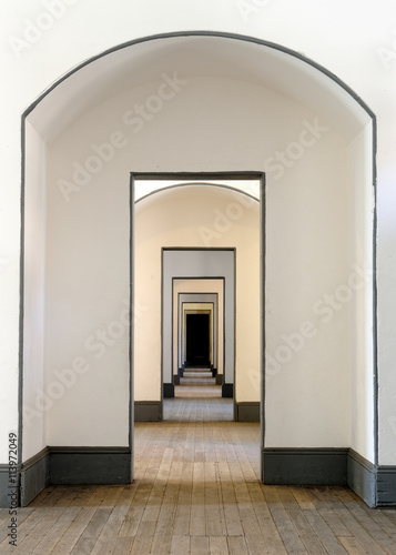 Hall of many doors