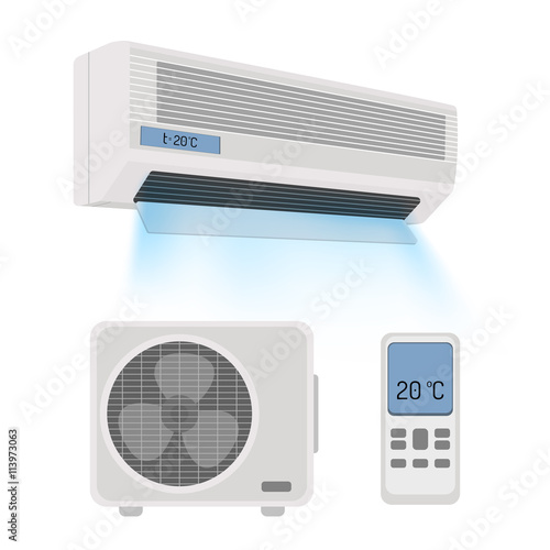 Air conditioner isolated