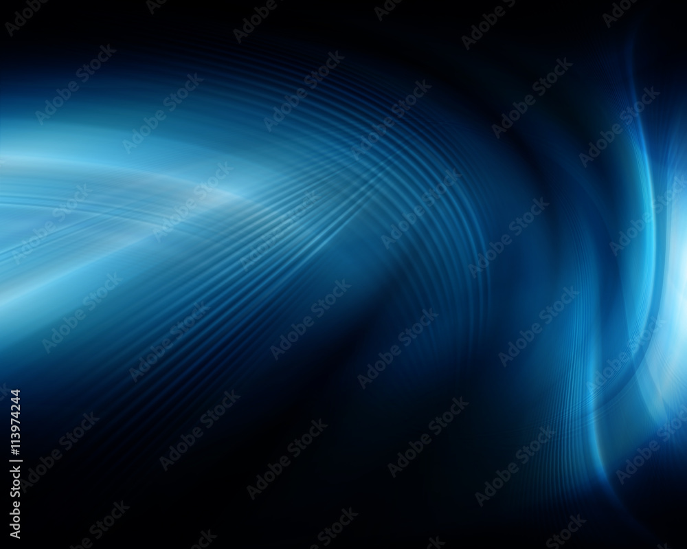 Obraz premium Abstract blue background