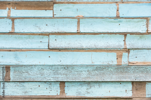 Vintage wood background with peeling paint