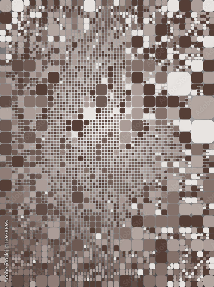 Square brown geometrical abstract background Square brown geometrical abstract background