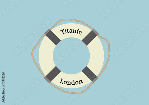 Life Buoy titanic london
