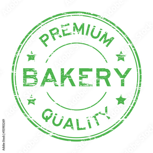 Grunge bakery premium quality stamp