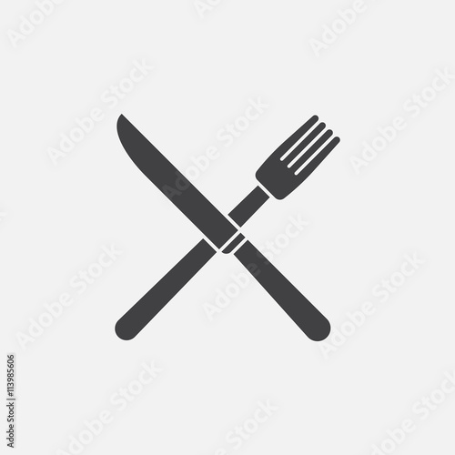 fork and knife icon