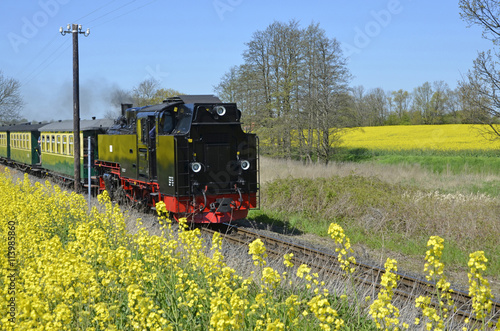 Fotografia Der rasende Roland auf Rügen