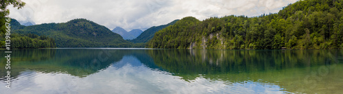 Mountain lake in foggy day © luchschenF