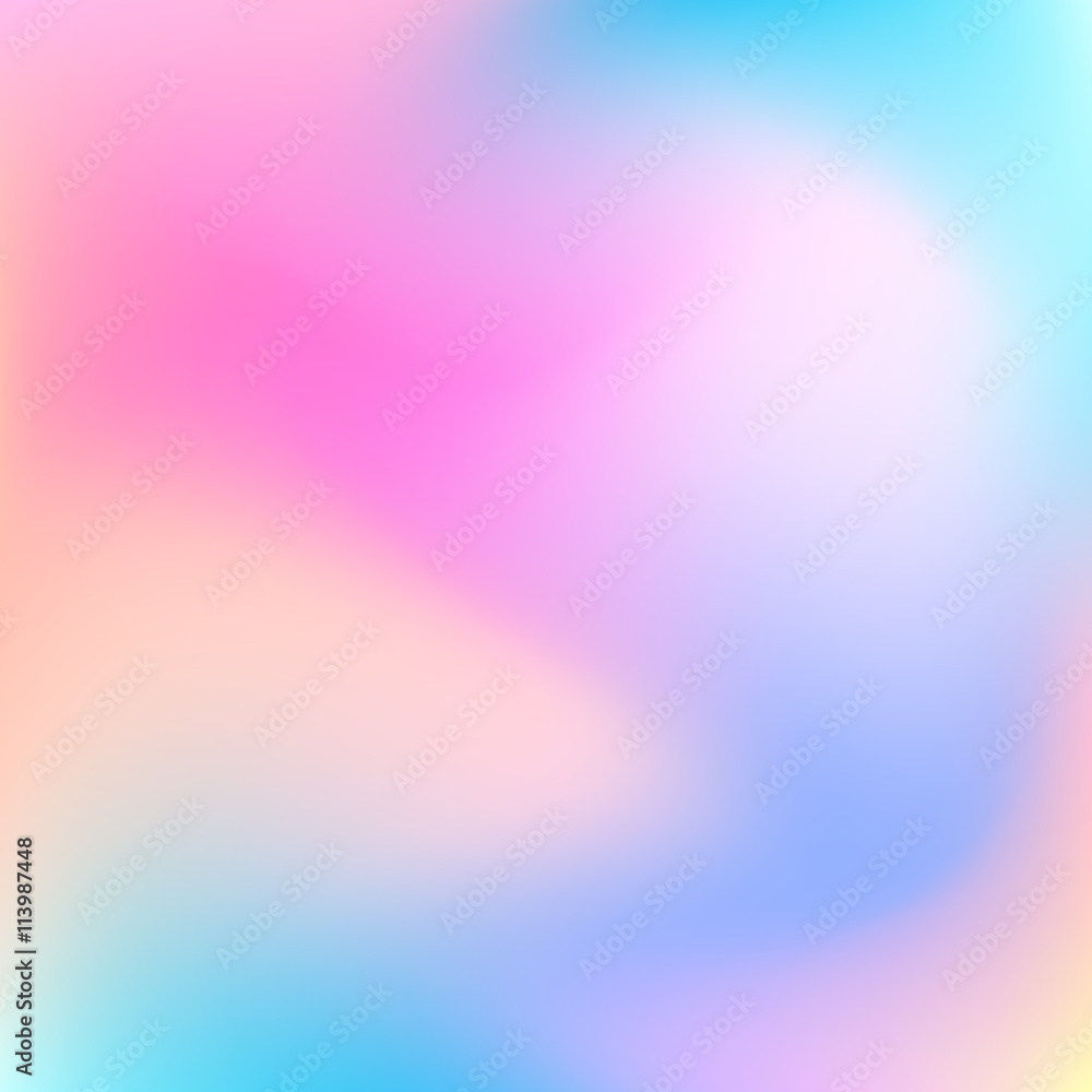 Abstract blur gradient background with trend pastel pink, purple, violet,  yellow and blue colors for deign concepts, wallpapers, web, presentations  and prints. Vector illustration. Stock Vector | Adobe Stock