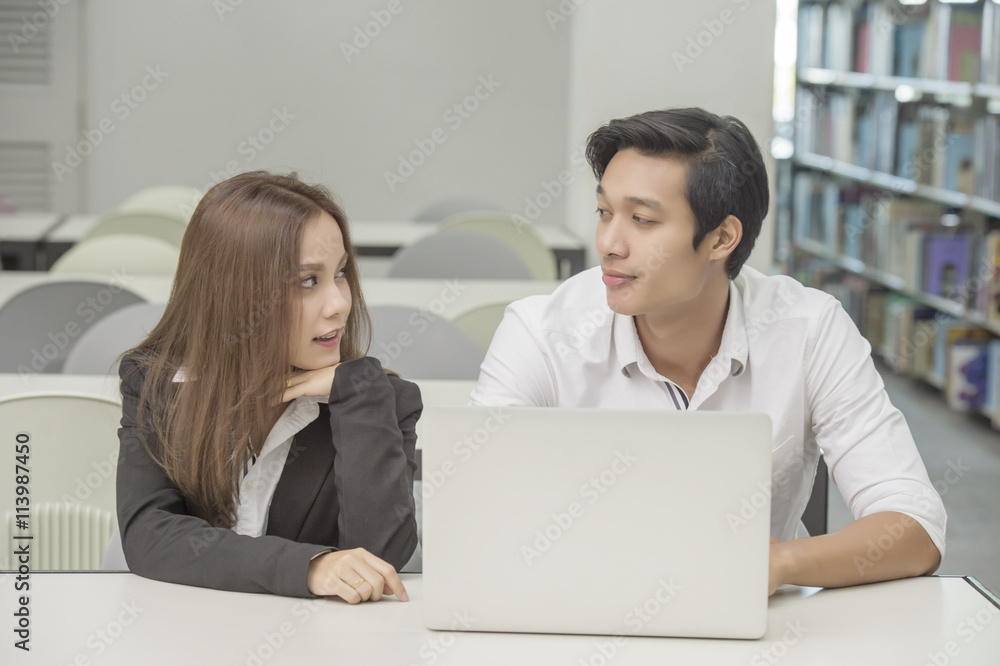 Business people working at the office