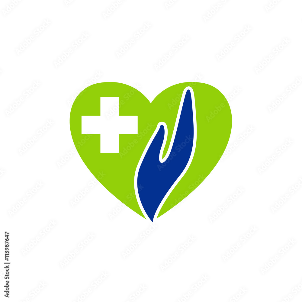 Obraz premium Health Medic Logo Design Vector