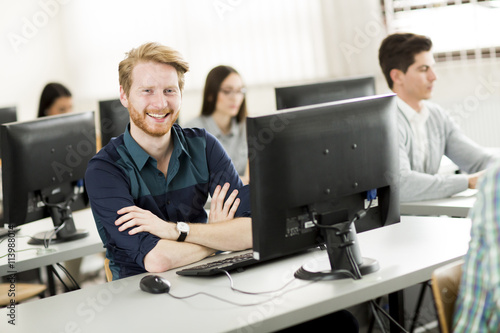 Young people in the classroom