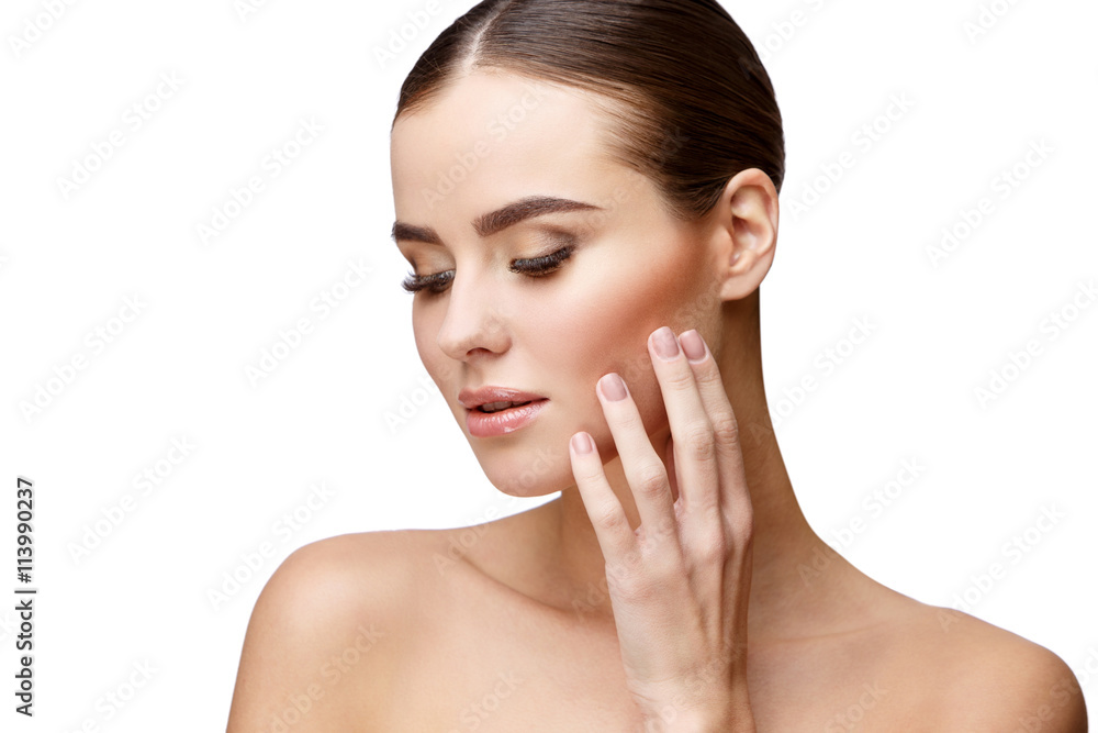 Beautiful Young Woman with Clean Fresh Skin Beautiful Young Woman with Clean Fresh Skin