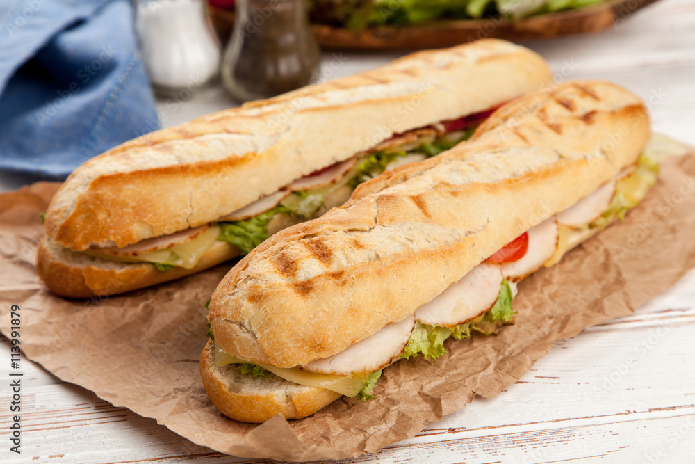 Panini grilled sandwich Panini grilled sandwich
