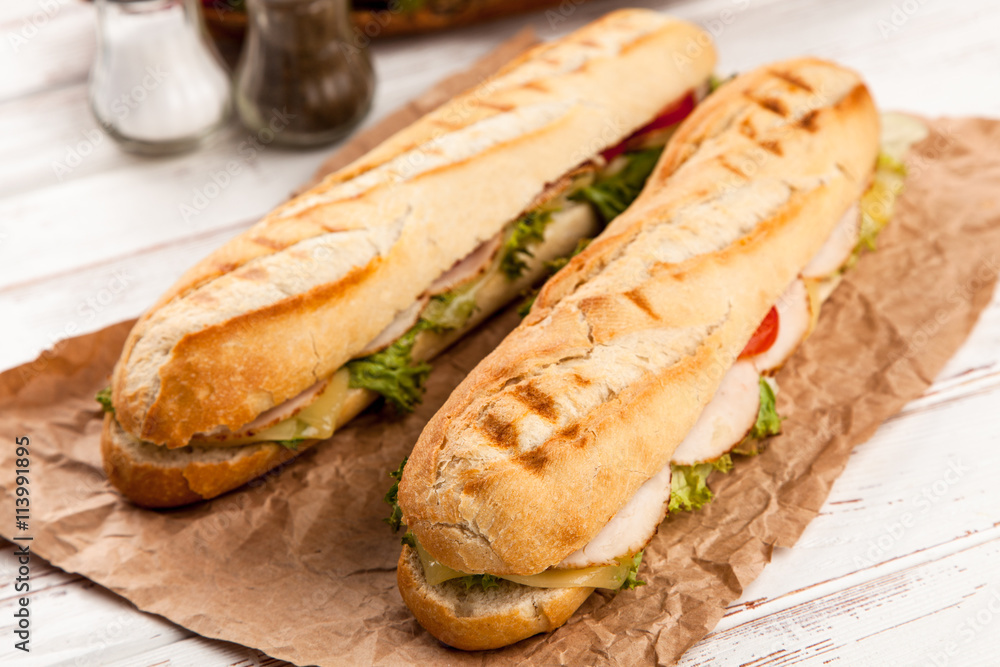 Panini grilled sandwich Panini grilled sandwich