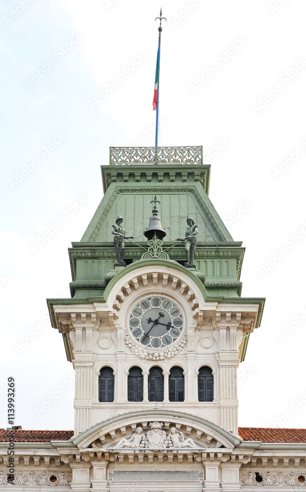 Obraz premium Trieste Clock Tower