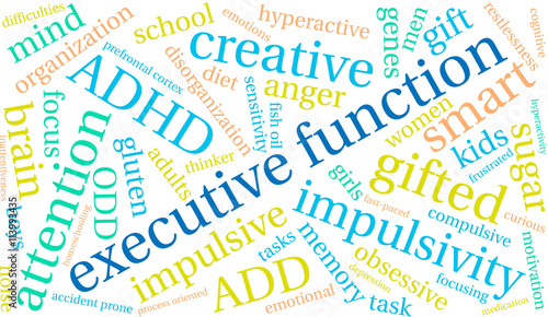 Executive Function Word Cloud