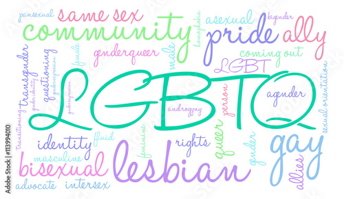 LGBTQ Word Cloud
