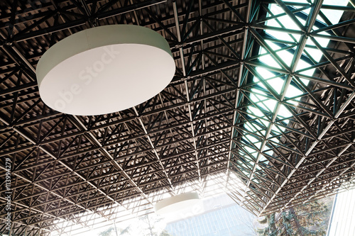 metal construction ceiling