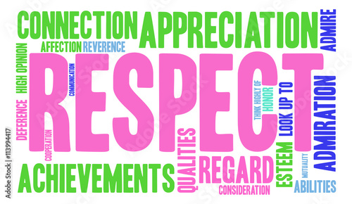 Respect Word Cloud
