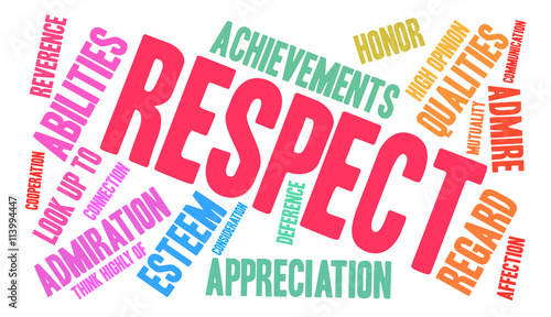 Respect Word Cloud