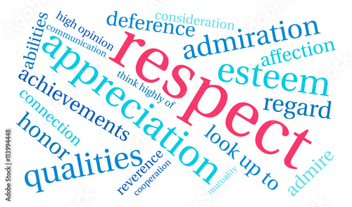 Respect Word Cloud