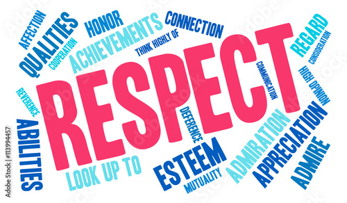 Respect Word Cloud