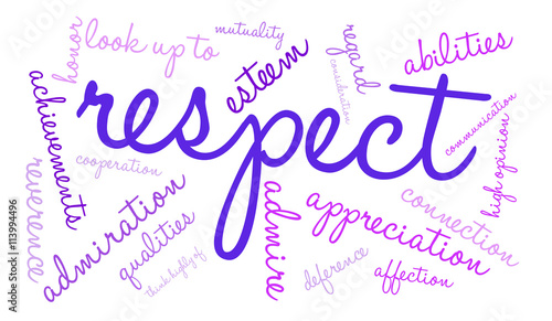 Respect Word Cloud