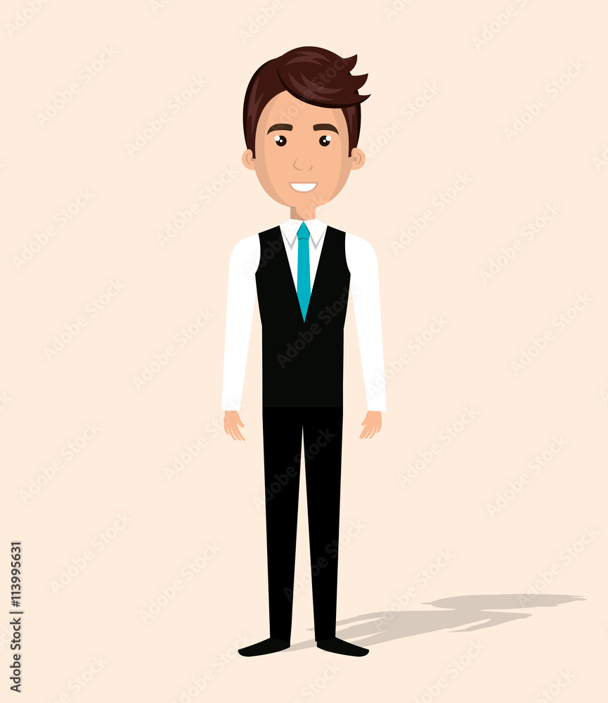 happy young people design, vector illustration eps10 graphic happy young people design, vector illustration eps10 graphic