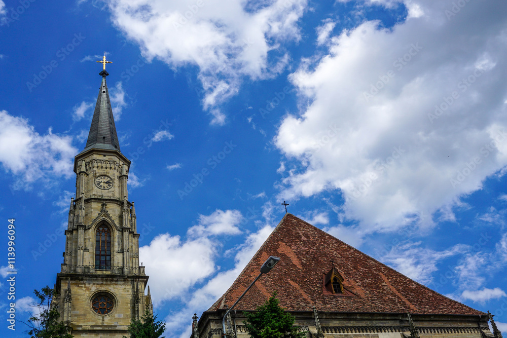 Cluj Napoca - the medieval gothic Saint Michael Church