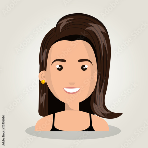 happy young people design, vector illustration eps10 graphic 