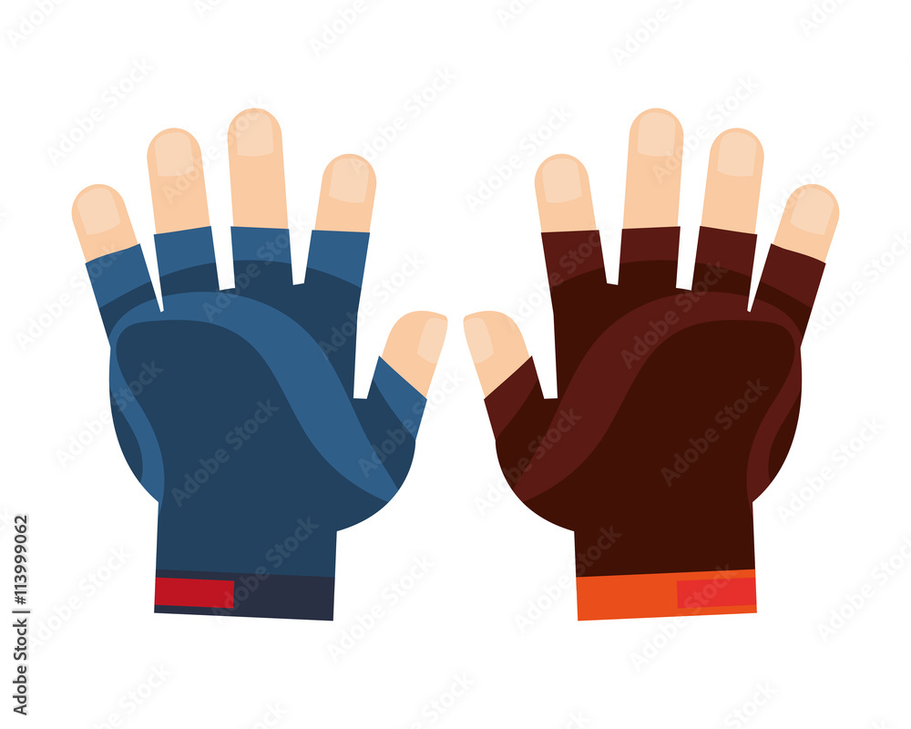 gloves sports icon design gloves sports icon design