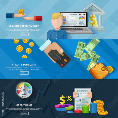 Credit Rating Horizontal Banners