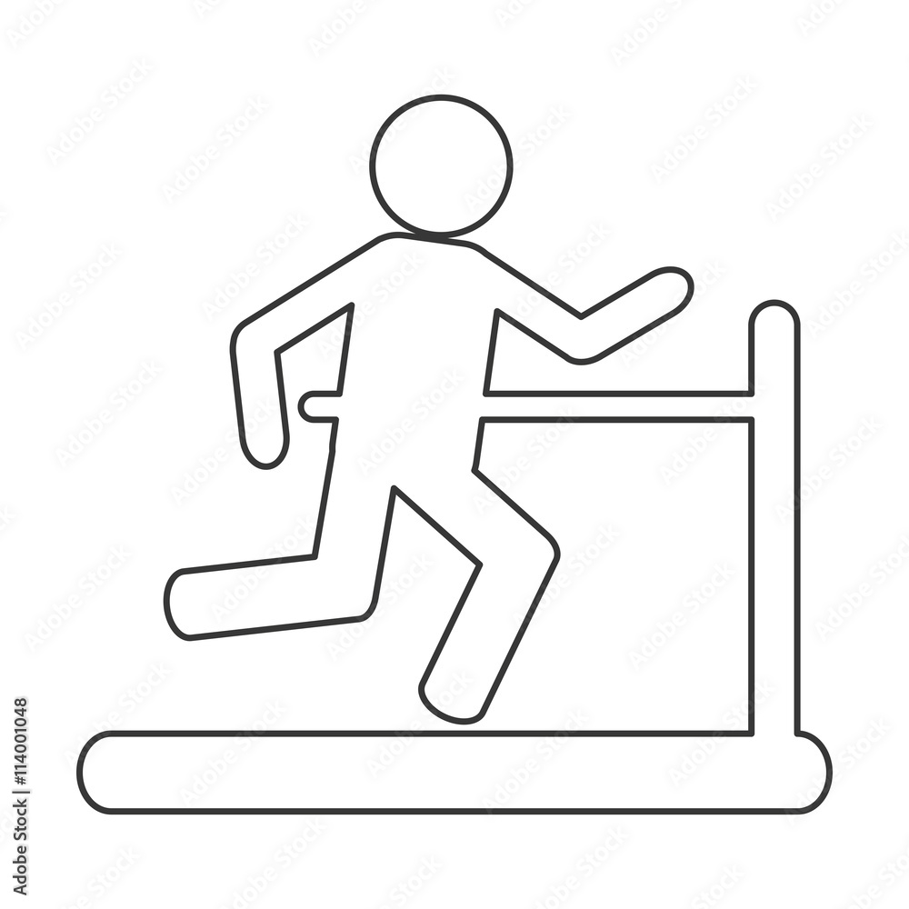 person running on treadmill person running on treadmill