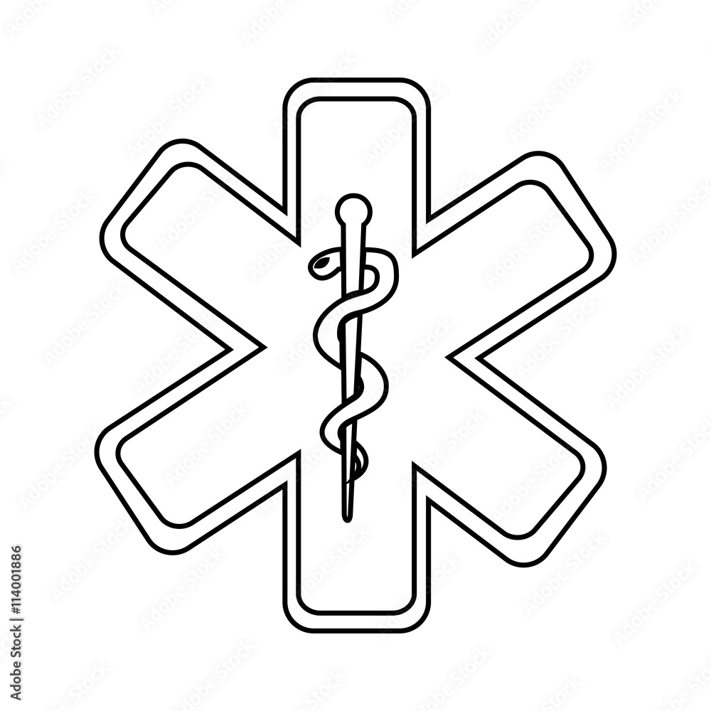 caduceus medical symbol isolated icon design caduceus medical symbol isolated icon design