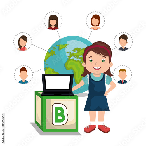Wallpaper Mural online kids design, vector illustration eps10 graphic  Torontodigital.ca
