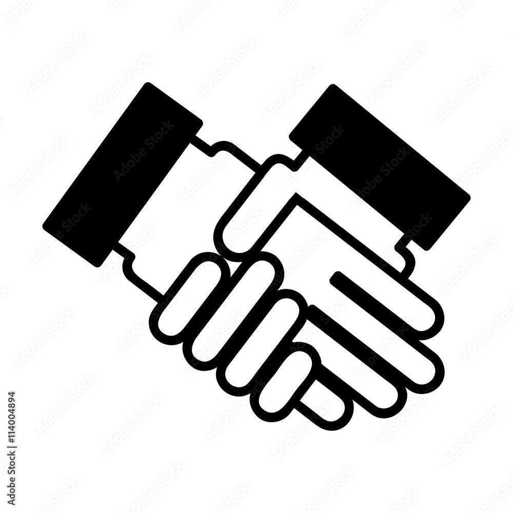 hands shake isolated icon design hands shake isolated icon design