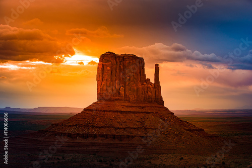 East Mitten Butte at Sunrise