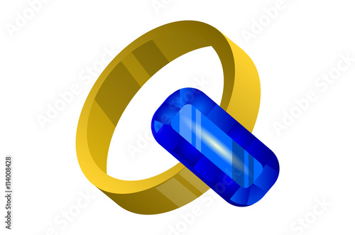 sapphire ring