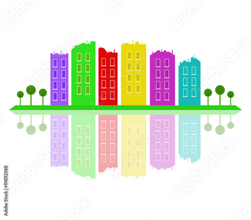 city skyline