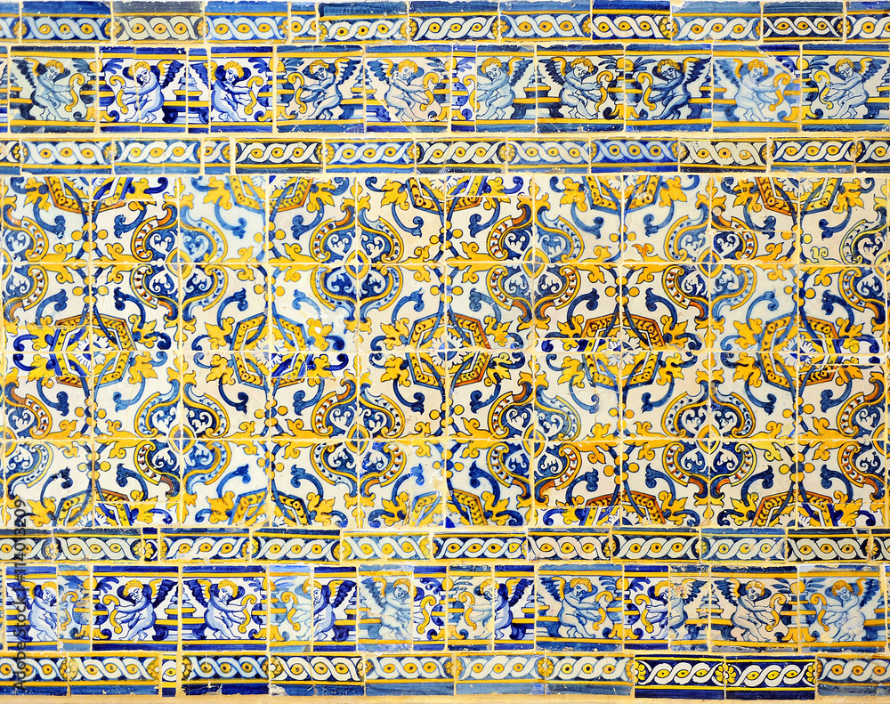 Azulejo portugués de padrao