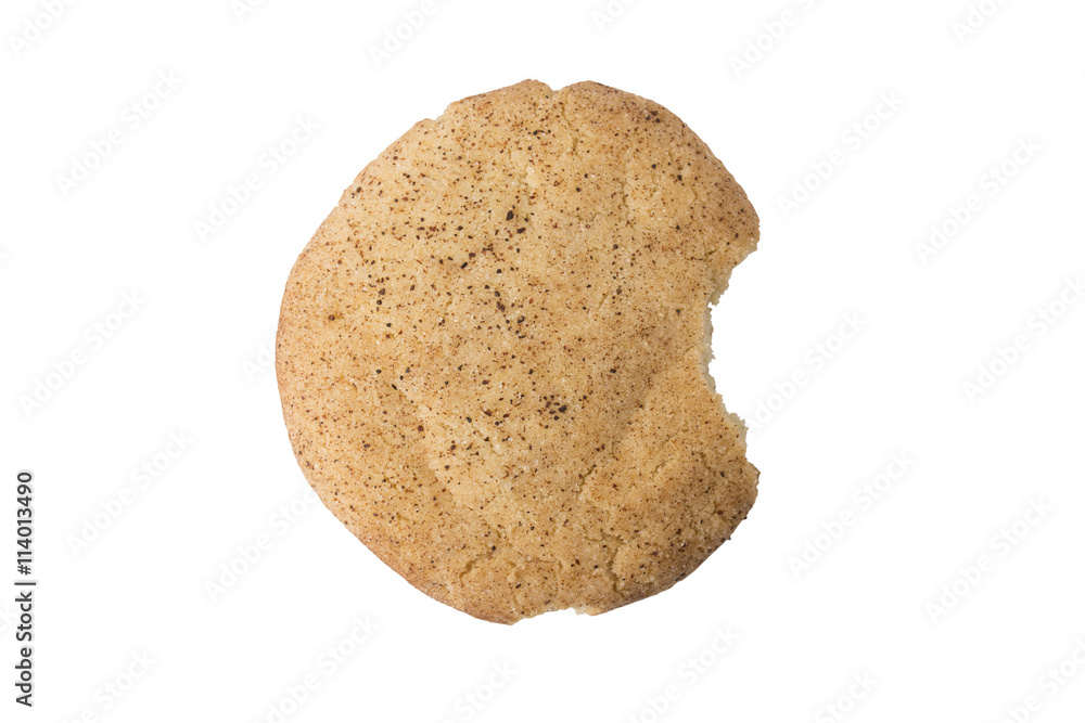 Cinnamon Sugar Cookie - Bite Taken Cinnamon Sugar Cookie - Bite Taken