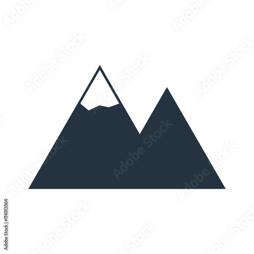 mountain icon - travel 100 set