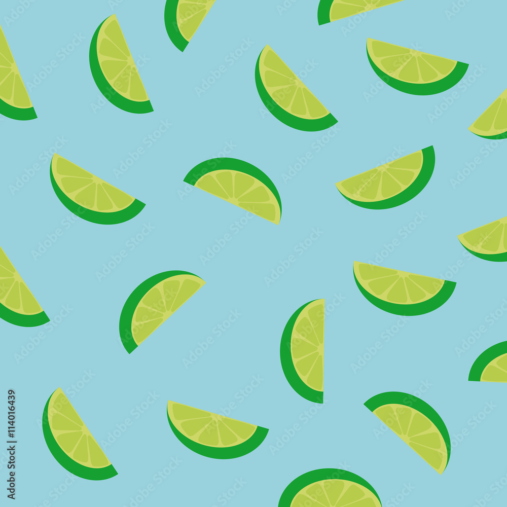 Lemmon fruit in helmets pattern in blue color backdrop Lemmon fruit in helmets pattern in blue color backdrop