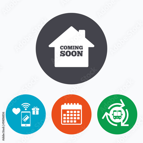 Homepage coming soon icon.