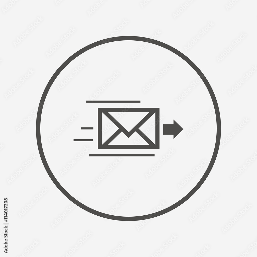 Mail delivery icon. Envelope symbol. Message Mail delivery icon. Envelope symbol. Message