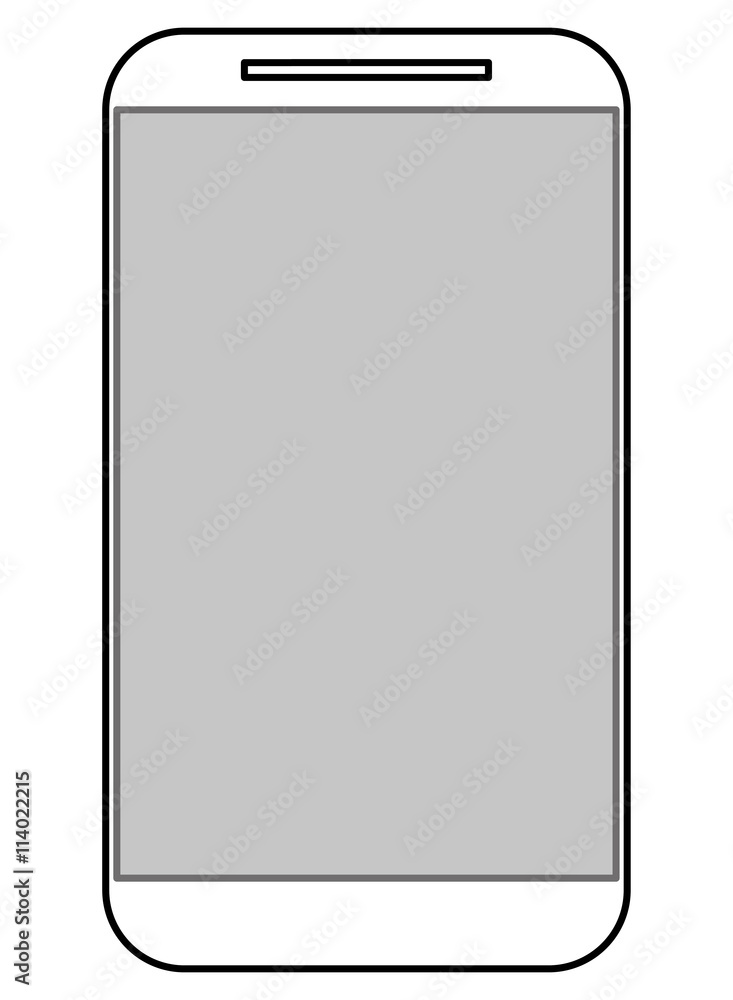 cellphone with five buttons cellphone with five buttons