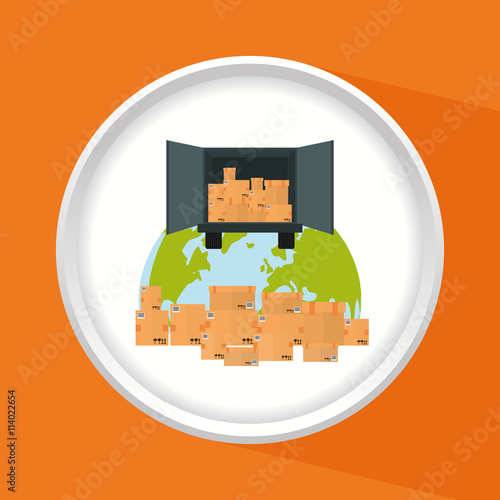 Delivery design illustration