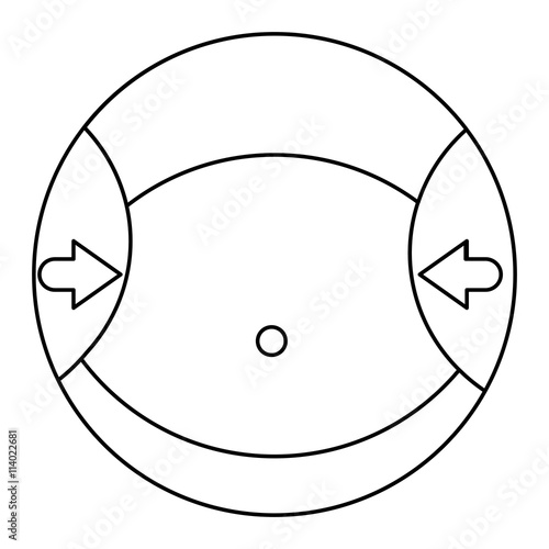 waist of a woman