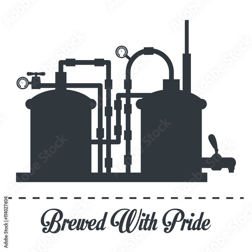 Beer design. illuistration