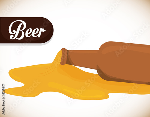Beer design. illuistration