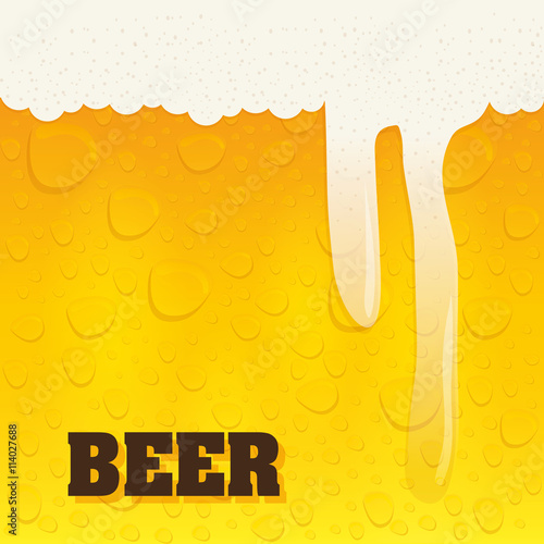 Beer design. illuistration